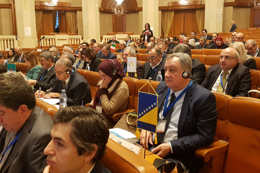 Zamjenik predsjedavajućeg Delegacije Parlamentarne skupštine BiH u Parlamentarnoj skupštini Mediterana Mirsad Isaković učestvovao na 12. plenarnom zasjedanju PAM-a